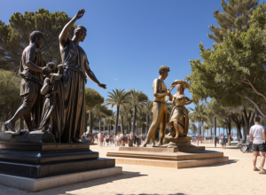 Un turist german reținut în Ibiza pentru deteriorarea unei sculpturi de 300.000 de euro