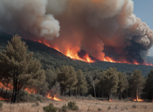 Incendiu devastator în Tarragona: Focul distruge sudul Cataluniei, pompierii depășiți