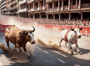 Al patrulea encierro de San Fermín: Taurii rapizi de la Victoriano del Río