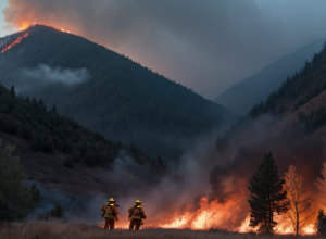 Un pompier forestier a murit în timpul stingerii incendiului de la Tarragona