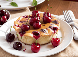 Clafoutis cu cireșe: Rețeta desertului francez simplu de preparat