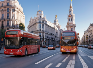 Madridul reduce numărul de autobuze turistice pentru a decongestiona traficul