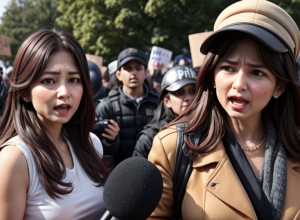 Reporteră TVE insultată și hărțuită de protestatari în Torre Pacheco