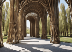 Artista argentiniană transformă împletiturile tradiționale în artă monumentală: Eugenia Mendoza și creațiile sale din salcie