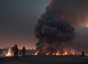 Incendiu în Tres Cantos: rezidenții așteaptă cu sufletul la gură vești despre casele lor
