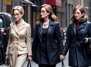 Meryl Streep și Anne Hathaway, pe platourile de filmare pentru "Diavolul se îmbracă de la Prada 2" la New York, după 20 de ani!