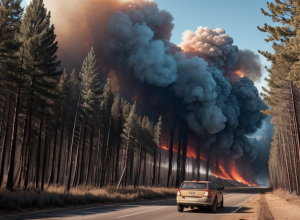 Incendii forestiere în Spania: drumuri blocate și trenuri anulate