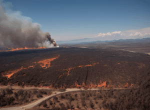 Incendiile de pădure din Spania: zonele cele mai afectate, în imagini