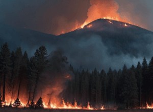 Incendii de pădure în Spania: Focul a cuprins mii de hectare, autoritățile declară stare de urgență