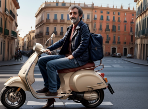 Un documentar pe Vespa de la Madrid la Roma pe urmele lui Nanni Moretti