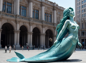 Copenhaga îndepărtează o statuie a Mica Sirenă considerată "urâtă și porno"