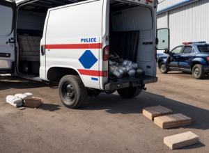 Șofer de camion reținut în Spania: 400 kg de droguri găsite după oprire pentru folosirea telefonului