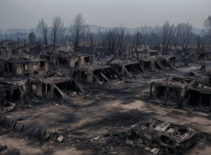 Devastarea San Vicente de Leira: satul, mistuit de flăcări