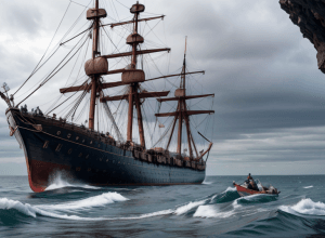 Winston Churchill și omul peste bord: o metaforă a scufundării în lumea modernă