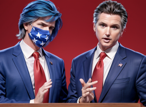 Guvernatorul Newsom adoptă stilul MAGA pentru a-i enerva pe susținătorii lui Trump