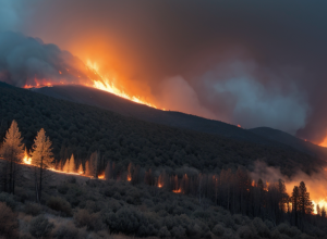 Incendii de pădure în Spania: Condițiile meteorologice îngreunează lupta cu focul