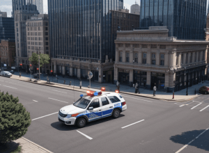 O șoferiță beată, care a fugit de la locul unui accident în Barcelona, a fost reținută