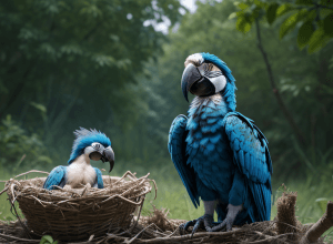 Record pentru salvarea papagalului Ara glaucogularis în Bolivia