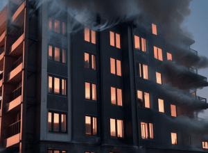 Incendiu în Málaga: Un bărbat a decedat, o femeie a fost rănită