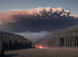 Fumul incendiilor a atins trei țări: sateliții au detectat emisii record