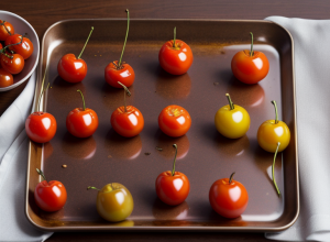 Roșii cherry coapte în friteuza cu aer: 4 rețete simple