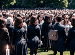 Mii de oameni la ceremonia de adio pentru Charlie Kirk în Arizona