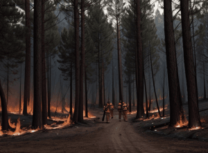 Spania a redus numărul de pompieri în 2024 în ciuda riscului ridicat de incendii forestiere