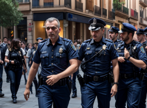 Un fugar italian, care a evadat dintr-un comisariat, a fost arestat la Barcelona