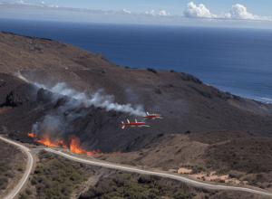 Paznicii militari apără Tenerife de incendii: Operațiunea „Prometeu” dă rezultate