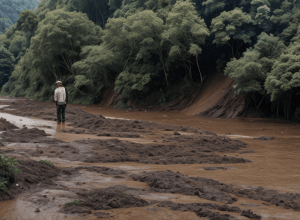 Ploile puternice provoacă alunecări de teren în Parcul Natural Montserrat