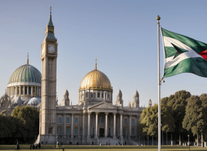 Marea Britanie a arborat steagul palestinian pentru a celebra recunoașterea Palestinei ca stat