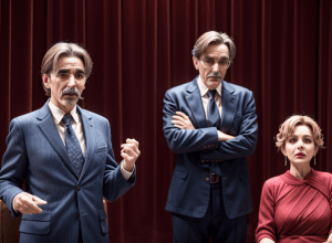 Imanol Arias și María Barranco în comedia "Mai bine să nu spui" la București