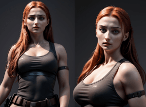 Sophie Turner va interpreta rolul Lara Croft în noul serial ‘Tomb Raider’