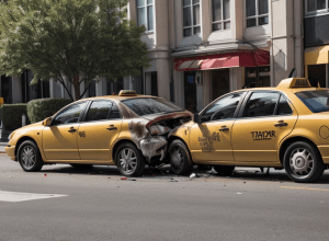 Un taximetrist fuge după ce a lovit un motociclist în Madrid: Poliția caută șoferul