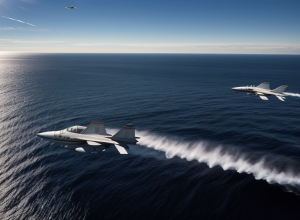 Avioane de luptă venezuelene survolează o navă americană într-o "demonstrație de forță"
