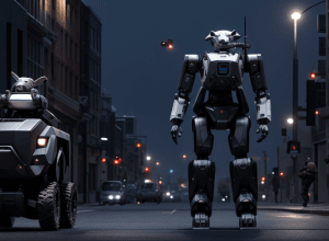 Un câine-robot cu pușcă automată: noua armă pentru securitatea în Mexic