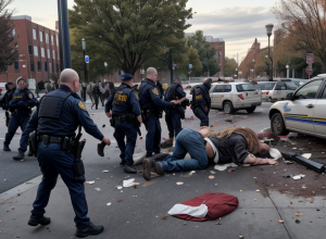 Asasinarea comentatorului conservator Charlie Kirk în Utah: Imagini de la fața locului