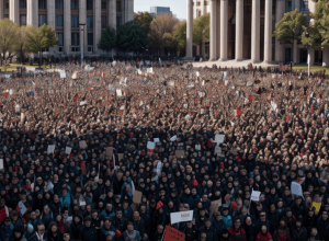 Protest la Universitatea din Valencia: Studenții cer ruperea legăturilor cu universitățile israeliene din cauza situației din Palestina