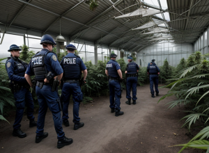 Rețea de producție de marijuana "de design" destructurată în Ciudad de Mexico, suspecți arestați
