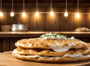 Rețeta autentică de Langoș: Pâinea plată ungurească prăjită, crocantă și pufoasă