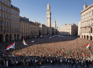 Val de proteste studențești în Spania: Mii de tineri cer încetarea "genocidului" din Gaza