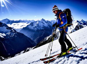 Everest: Etica Alpinismului, Subminată de Interesele Comerciale. Controversele din jurul coborârilor pe schiuri.