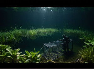 Vânătoare nocturnă de raci australieni pentru a salva crabii endemici din Morelos