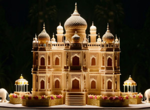 Nunta indiană a anului: Jennifer Lopez, decor de James Bond și tort-palat