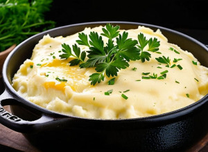 Pommes Aligot: Piureul de cartofi franțuzesc decadent cu brânză