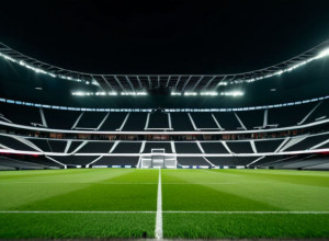 Interior Dinamic al unui Stadion de Fotbal