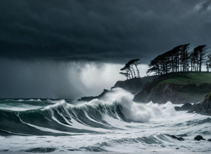 Alerta portocalie în Spania: Galicia și Cantabria, lovite de o furtună puternică cu ploi și vânt extrem