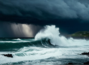 Furtună maritimă puternică lovește nordul Spaniei: avertismente portocalii emise