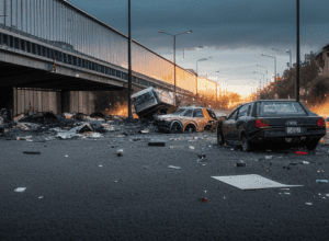 Accident rutier în masă în Barcelona: coliziunea autobuzelor a provocat numeroși răniți