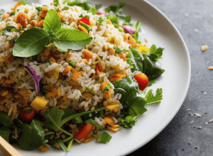 Salată de Orez Crocant: O Rețetă Virală Delicioasă (dacă o Corectezi)